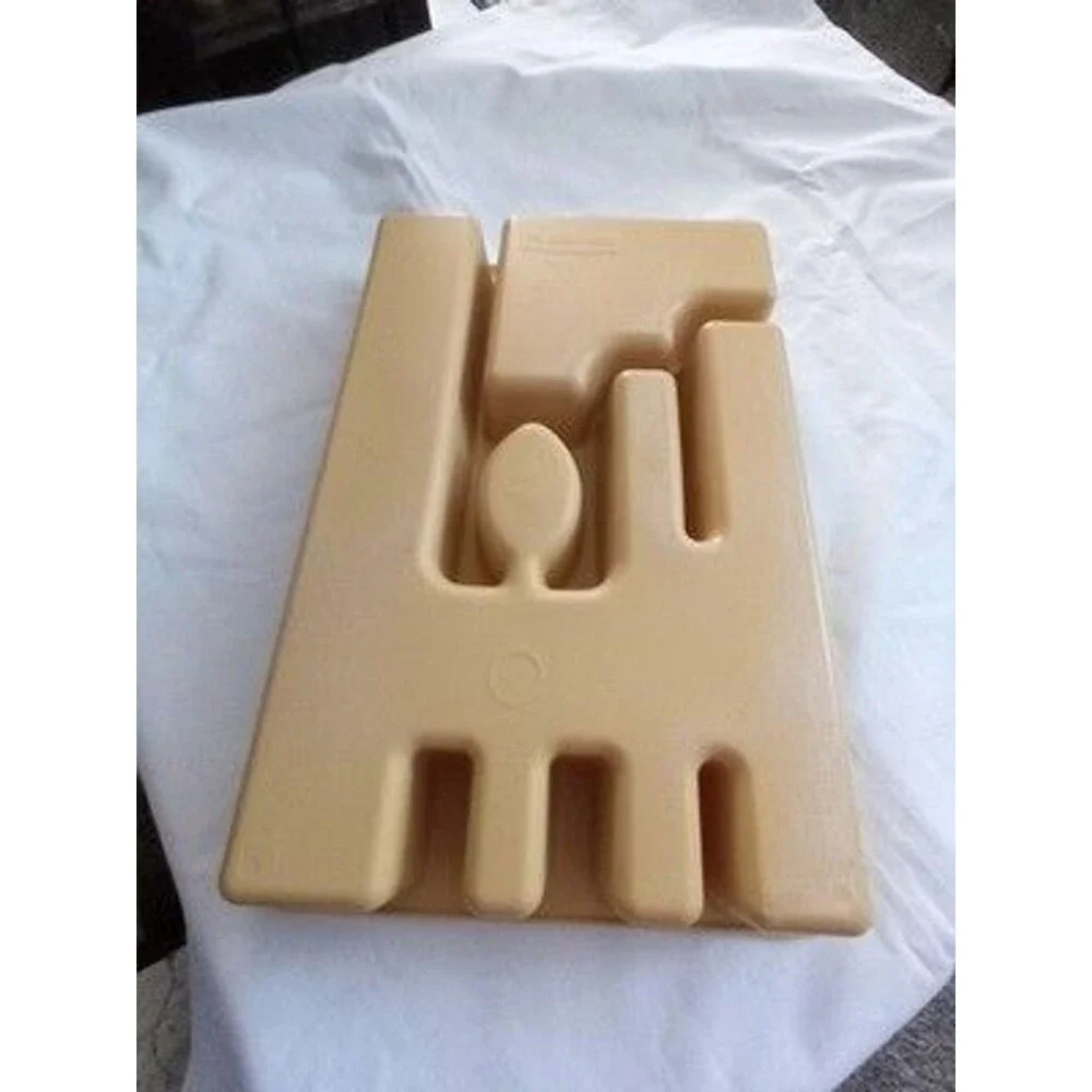 RUBBERMAID CUTLERY ORGANIZER TRAY SILVERWARE HOLDER ALMOND #2921 Plastic Kitchen